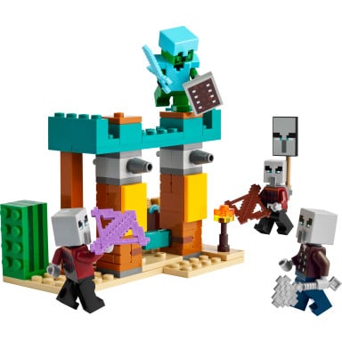 LEGO 21267 Minecraft Pustynny patrol złosadników