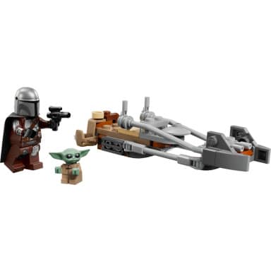 LEGO 75436 Star Wars Śmigacz Mandalorianina i Grogu