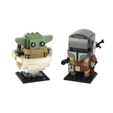 LEGO 75317 BrickHeadz Mandalorianin i Dziecko