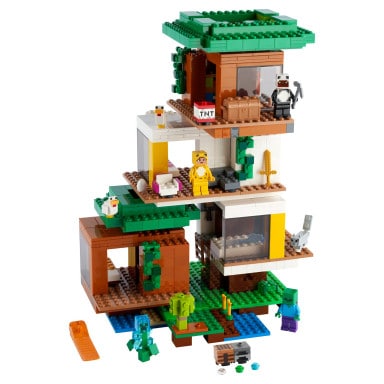 LEGO 21174 Minecraft Nowoczesny domek na drzewie