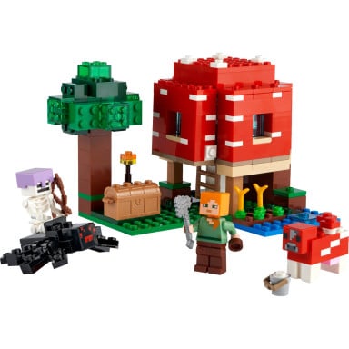 LEGO 21179 Minecraft Dom w grzybie