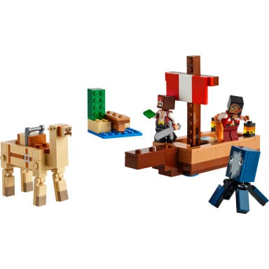 LEGO 21259 Minecraft Rejs statkiem pirackim