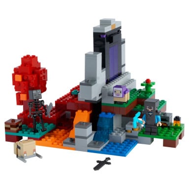 LEGO 21172 Minecraft Zniszczony portal