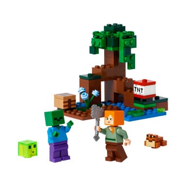 LEGO 21240 Minecraft Przygoda na mokradłach