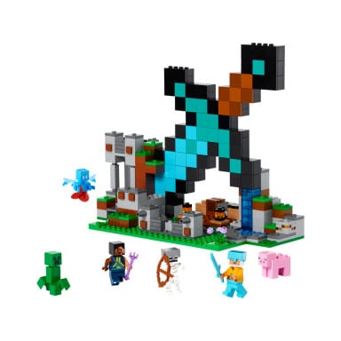 LEGO 21244 Minecraft Bastion miecza