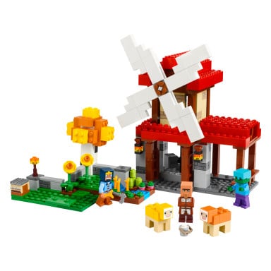 LEGO 21262 Minecraft Farma z wiatrakiem