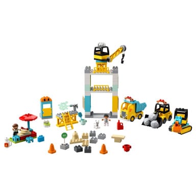 LEGO 10933 Duplo Żuraw wieżowy i budowa