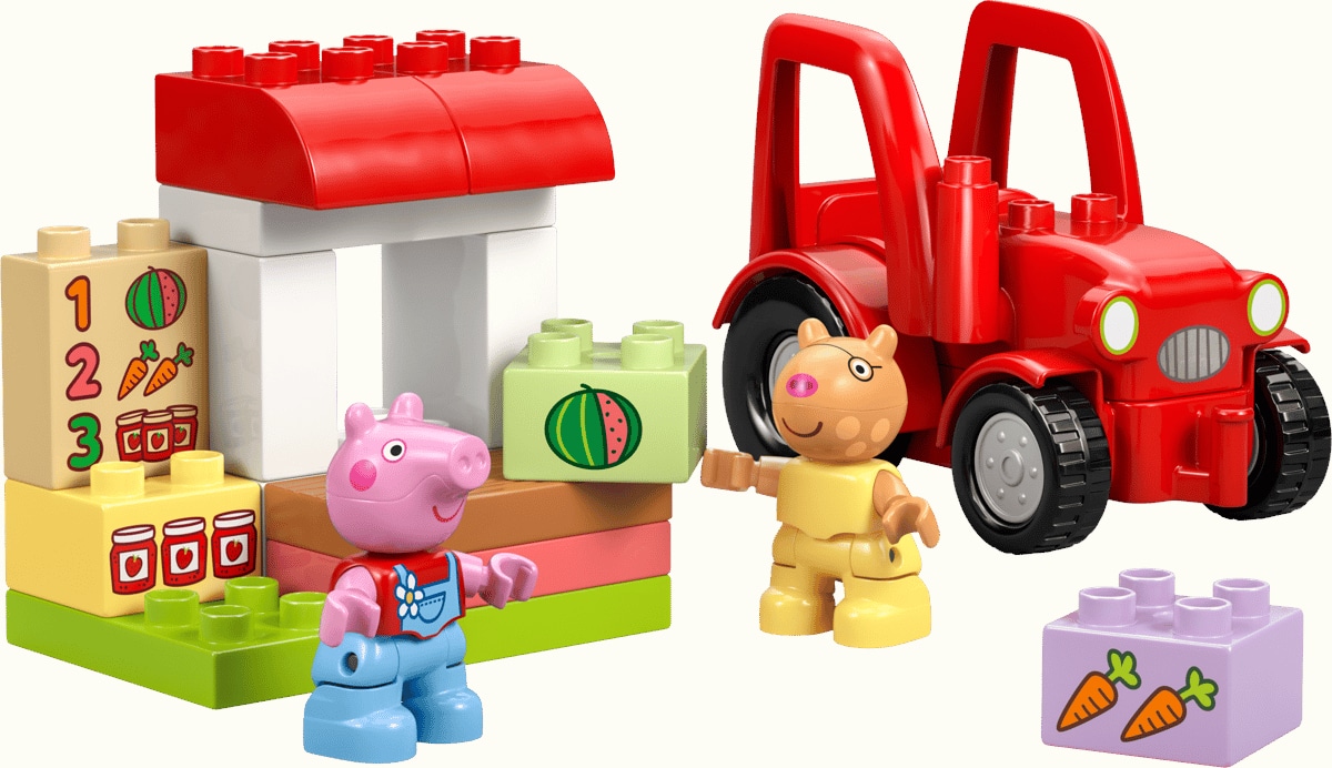LEGO 10468 Duplo Ciągnik i rynek