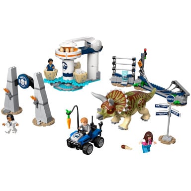 LEGO 75937 Jurassic World Atak triceratopsa