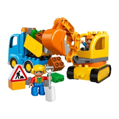 LEGO 10812 Duplo Ciężarówka i koparka gąsienicowa