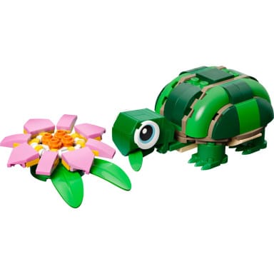 LEGO 31377 Creator Żółw i kwiat lilii wodnej