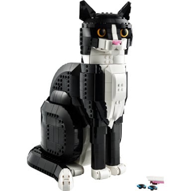 LEGO 21349 Ideas Biało-czarny kot