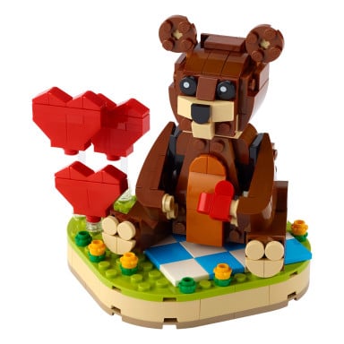 LEGO 40462 Walentynkowy niedźwiedź brunatny