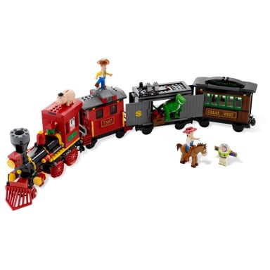 LEGO 7597 Pościg za pociągiem na Dzikim Zachodzie