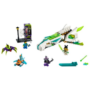 LEGO 80020 Monkie Kid Odrzutowiec Biały Smok
