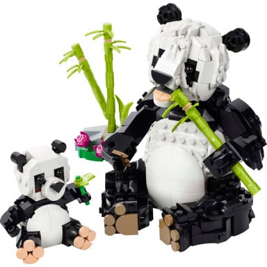 LEGO 31165 Creator 3 w 1 Dzikie zwierzęta: rodzina pand