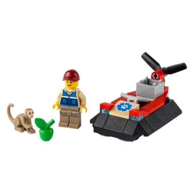 LEGO 30570 City Poduszkowiec ratowników dzikich zwierząt