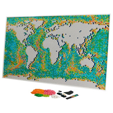 LEGO 31203 Art Mapa świata