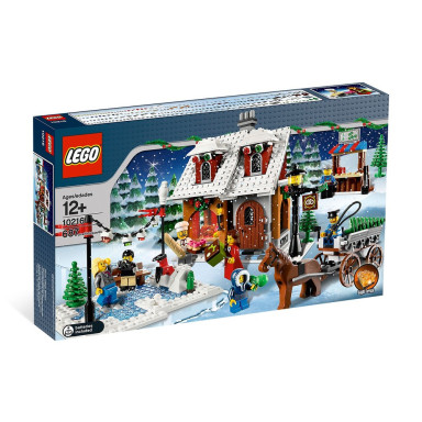 LEGO 10216 Creator Expert Piekarnia w zimowej wiosce – zdjęcie