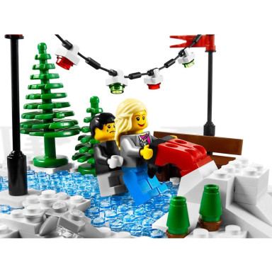 LEGO 10216 Creator Expert Piekarnia w zimowej wiosce – zdjęcie