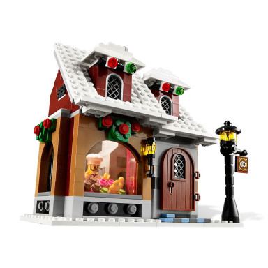 LEGO 10216 Creator Expert Piekarnia w zimowej wiosce – zdjęcie