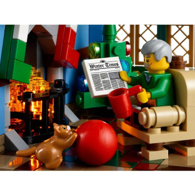 LEGO 10229 Creator Expert Zimowa chata – zdjęcie