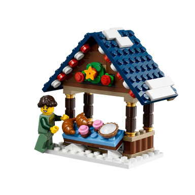 LEGO 10235 Creator Expert Targ w zimowej wiosce – zdjęcie