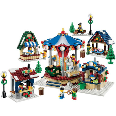 LEGO 10235 Creator Expert Targ w zimowej wiosce – zdjęcie