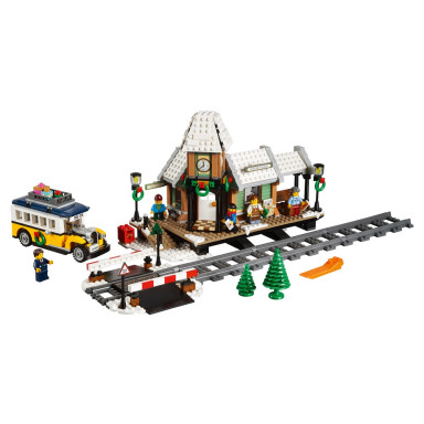 LEGO 10259 Creator Expert Stacja w zimowej wiosce – zdjęcie