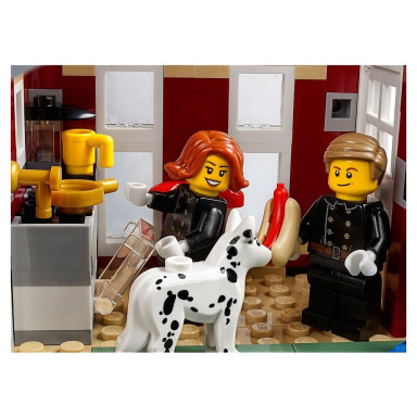 LEGO 10263 Creator Expert Remiza strażacka w zimowej wiosce – zdjęcie
