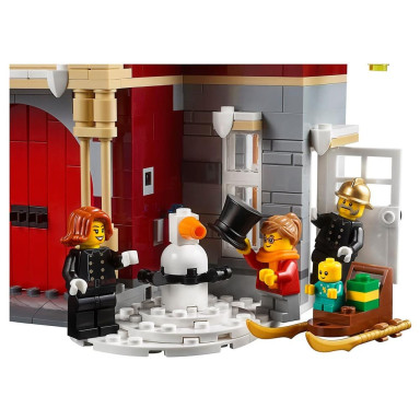 LEGO 10263 Creator Expert Remiza strażacka w zimowej wiosce – zdjęcie