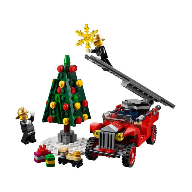 LEGO 10263 Creator Expert Remiza strażacka w zimowej wiosce – zdjęcie