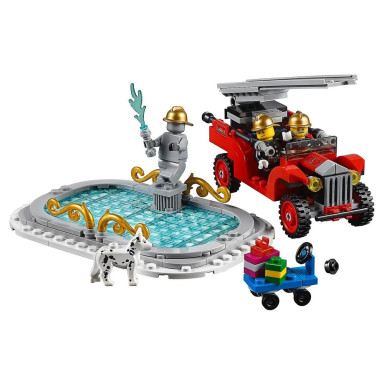 LEGO 10263 Creator Expert Remiza strażacka w zimowej wiosce – zdjęcie