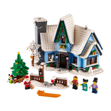 LEGO 10293 Wizyta Świętego Mikołaja – zdjęcie