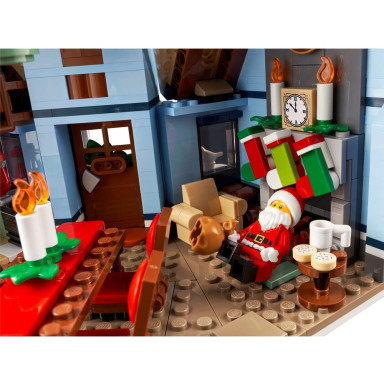LEGO 10293 Wizyta Świętego Mikołaja – zdjęcie