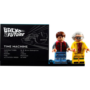 LEGO 10300 Wehikuł czasu z „Powrotu do przyszłości” – zdjęcie