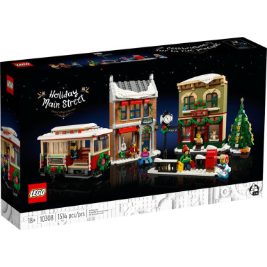 LEGO 10308 Świąteczna główna ulica – zdjęcie