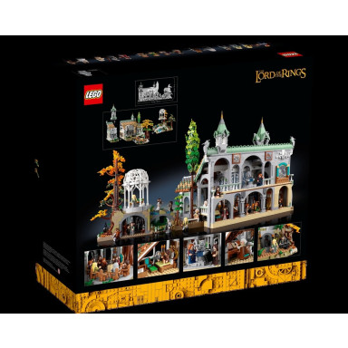 LEGO 10316 Icons WŁADCA PIERŚCIENI: RIVENDELL – zdjęcie