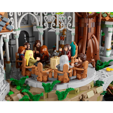 LEGO 10316 Icons WŁADCA PIERŚCIENI: RIVENDELL – zdjęcie