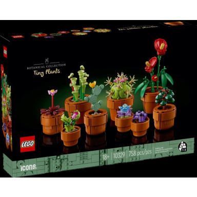 LEGO 10329 Icons Małe roślinki – zdjęcie