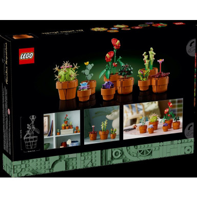 LEGO 10329 Icons Małe roślinki – zdjęcie