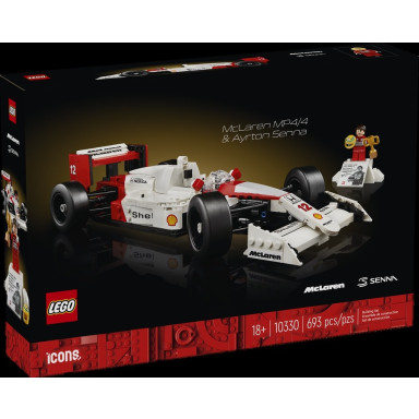 LEGO 10330 Icons McLaren MP4/4 i Ayrton Senna – zdjęcie