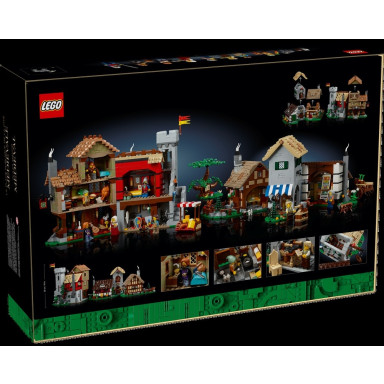 LEGO 10332 Icons Średniowieczny plac miejski – zdjęcie