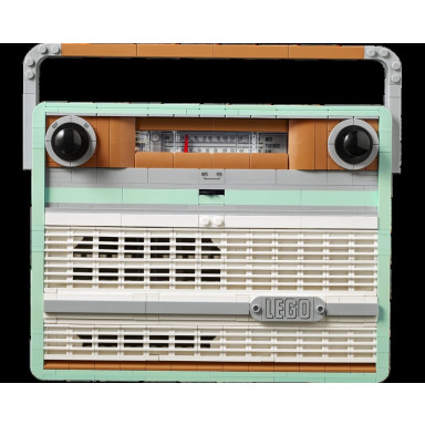 LEGO 10334 Icons Radio w stylu retro – zdjęcie