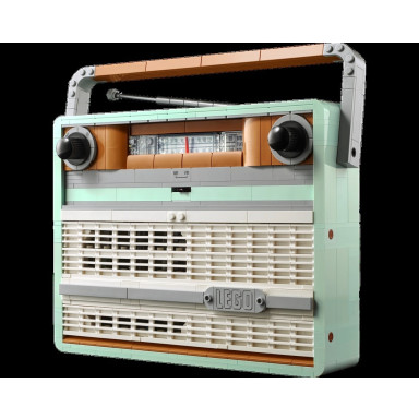 LEGO 10334 Icons Radio w stylu retro – zdjęcie