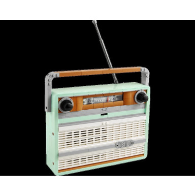 LEGO 10334 Icons Radio w stylu retro – zdjęcie