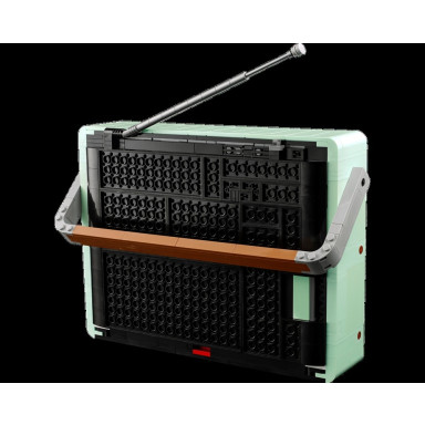 LEGO 10334 Icons Radio w stylu retro – zdjęcie