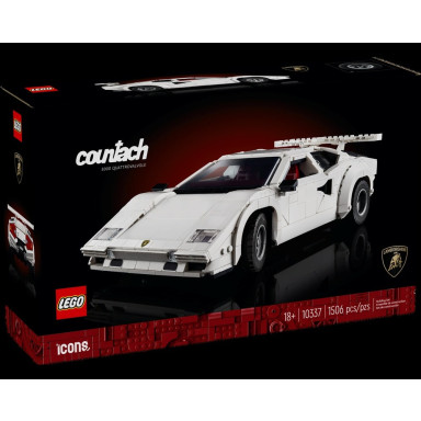 LEGO 10337 Icons Lamborghini Countach 5000 Quattrovalvole – zdjęcie