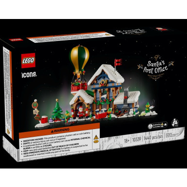 LEGO 10339 Icons Poczta Świętego Mikołaja – zdjęcie