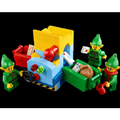 LEGO 10339 Icons Poczta Świętego Mikołaja – zdjęcie